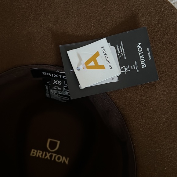 Brixton Cohen Cowboy Wide Brim Hat in Coffee - Picture 8 of 9